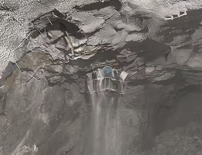 甘肅銅礦3米擴(kuò)孔開始